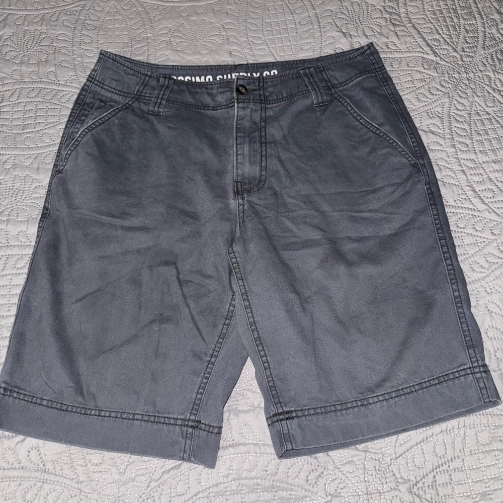 Mossimo Supply Co. Charcoal Flat Front Shorts